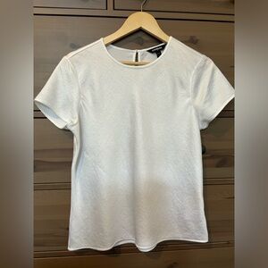 White Express professional blouse, size medium